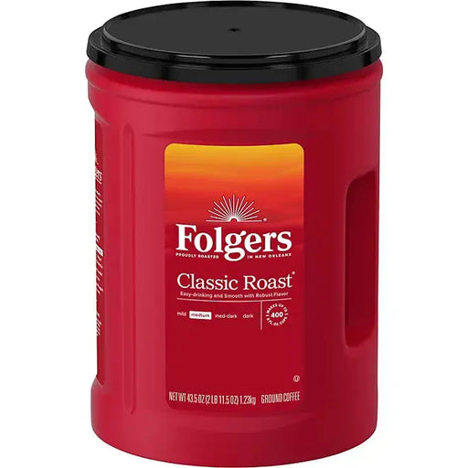 Folgers Classic Roast Ground Coffee (43.5 oz.) Starbucks