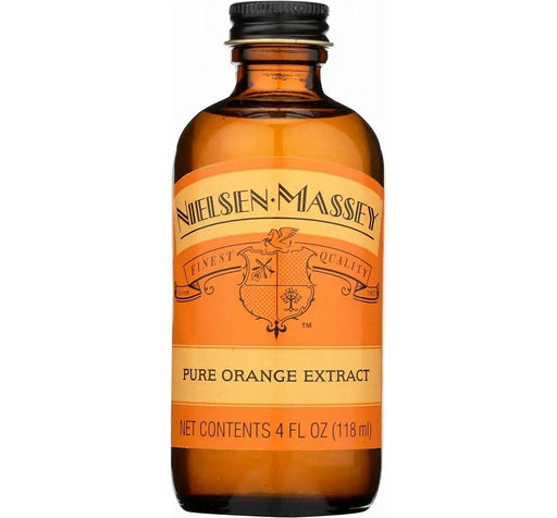 Nielsen-Massey Pure Orange Extract for Baking, Cooking and Drinks, 4 Ounce Bottle Nielsen-Massey