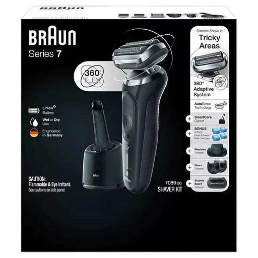 Braun Series 7 7089cc Electric Razor Shaver Kit for Men Braun