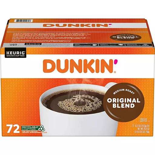Dunkin' Donuts Medium Roast K-Cup Coffee Pods, Original Blend (72 count) Cafe Bustelo