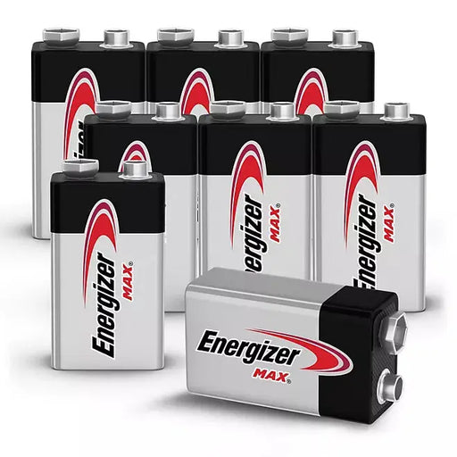 Energizer MAX 9 Volt Alkaline Batteries (8 Pack) Energizer