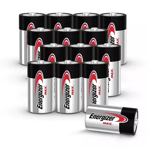 Energizer MAX C Batteries (14 Pack) C Cell Alkaline Batteries Energizer