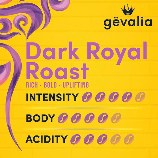 Gevalia Dark Royal Roast K-Cup Coffee Pods (12 Ct Box) Gevalia