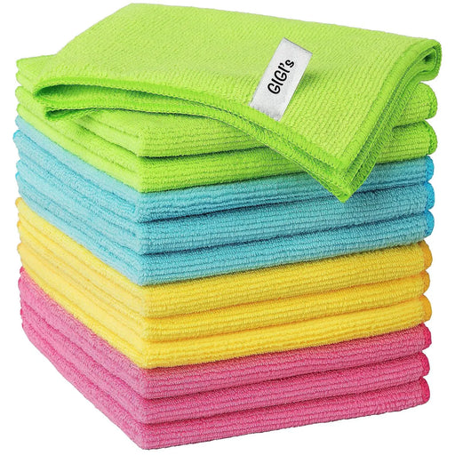 Gigi's Microfiber Cleaning Cloth,Pack of 12, Size:15" x 15" Swiffer
