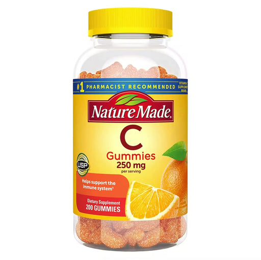 Nature Made Vitamin C Gummies 250 mg, 200 count Nature Made