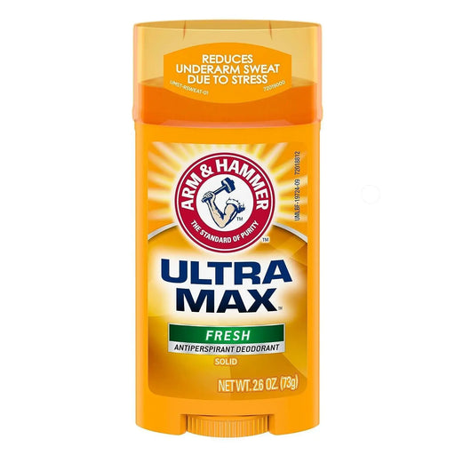 Arm & Hammer Ultra Max Antiperspirant Deodorant FRESH SCENT, Invisible Solid, 2.6 oz. 12 pack Arm & Hammer