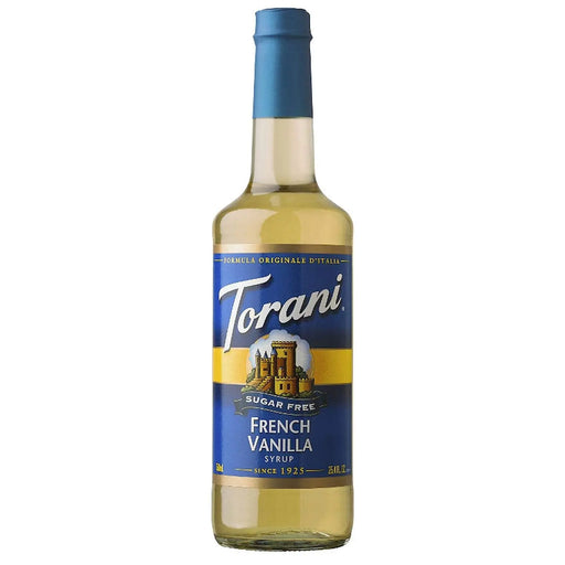 3x Torani Sugar-Free French Vanilla Syrup (750 mL) Value Pack Torani