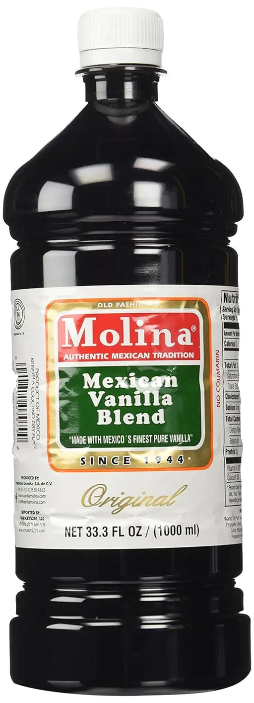 Molina Vainilla Mexican Vanilla Blend Vanillin Extract 33.3oz WHOLESALE CENTRAL