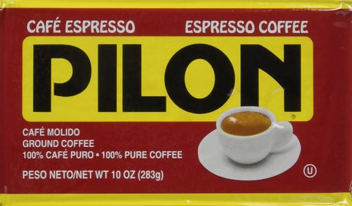 Pilon Espresso 100 % Arabica Coffee, 10 Ounce (Pack of 4) PILON