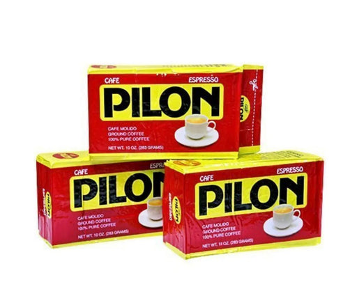 Pilon Espresso 100 % Arabica Coffee, 10 Ounce (Pack of 4) PILON